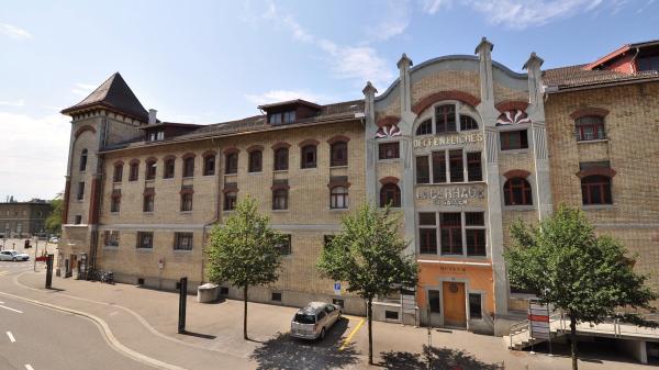 Unser Büro - Turmeingang Lagerhaus St.Gallen